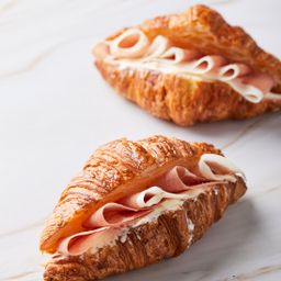 바닐라 젤라또 & 프로슈토 크루아상
